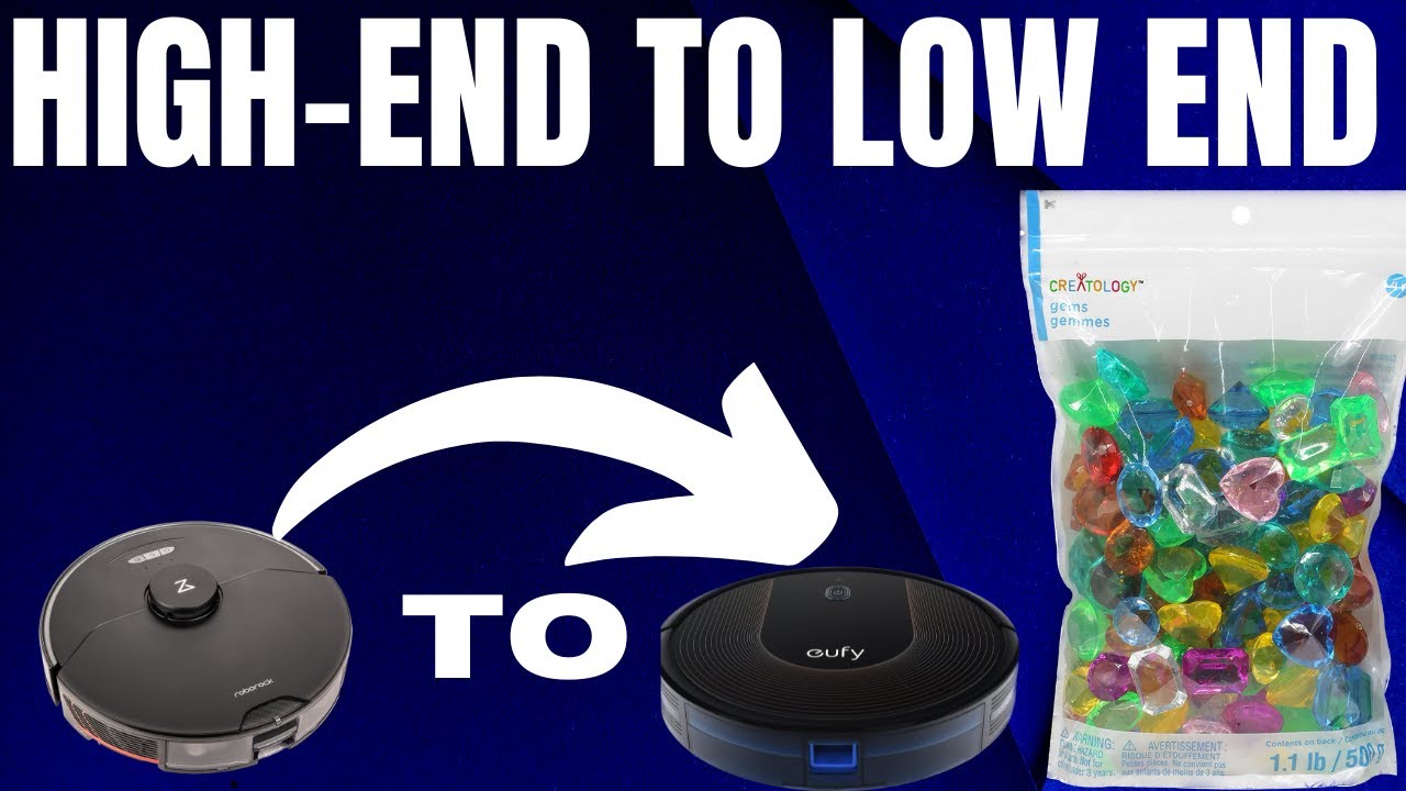 High end to Low End Robot Vacuums VS PLASTIC GEMS!