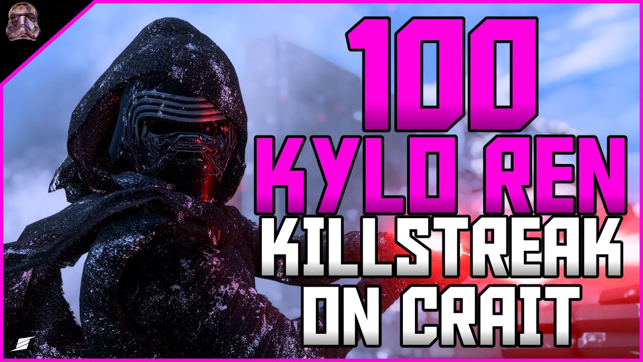 Star Wars Battlefront II 100 Kylo Ren Killstreak (Crait - Galactic Assault)