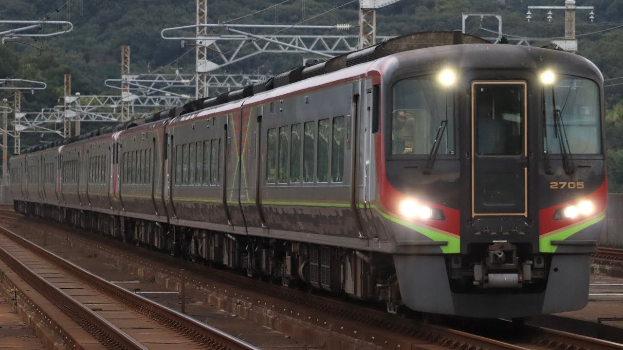 JR四国 2023 お盆増結 一般車8両など‼︎ 特急南風・しまんと・うずしお 走行動画