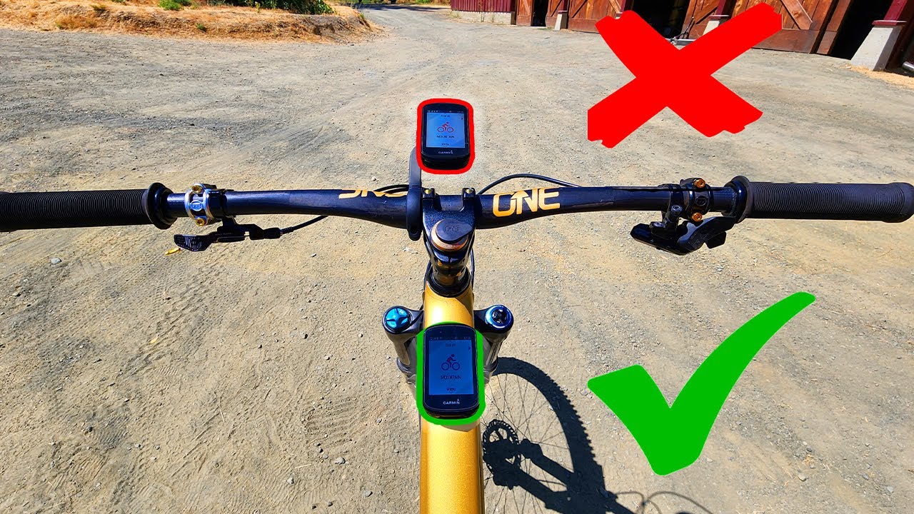 Best Place To Mount Your Bike Computer!? 76 Project Top Tube Mount, Bike GPS For MTB / Mountain Bike