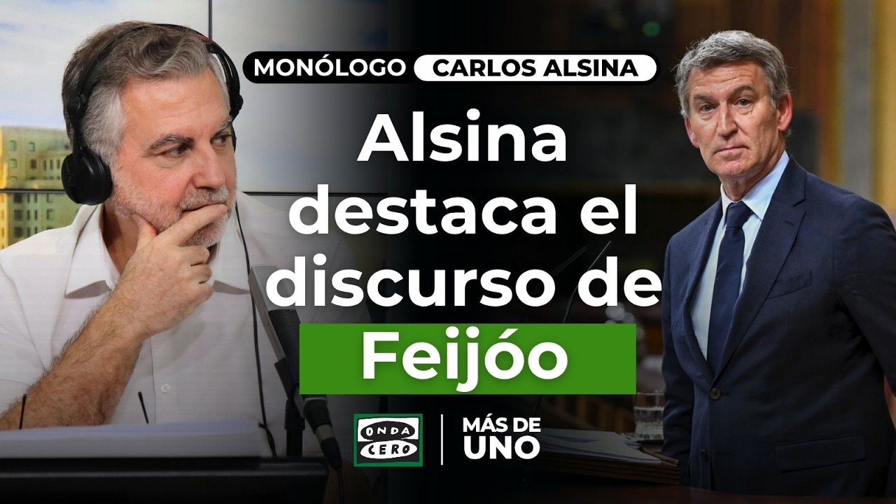 Alsina destaca en su mon&oacute;logo el discurso de Feij&oacute;o contra S&aacute;nchez: 