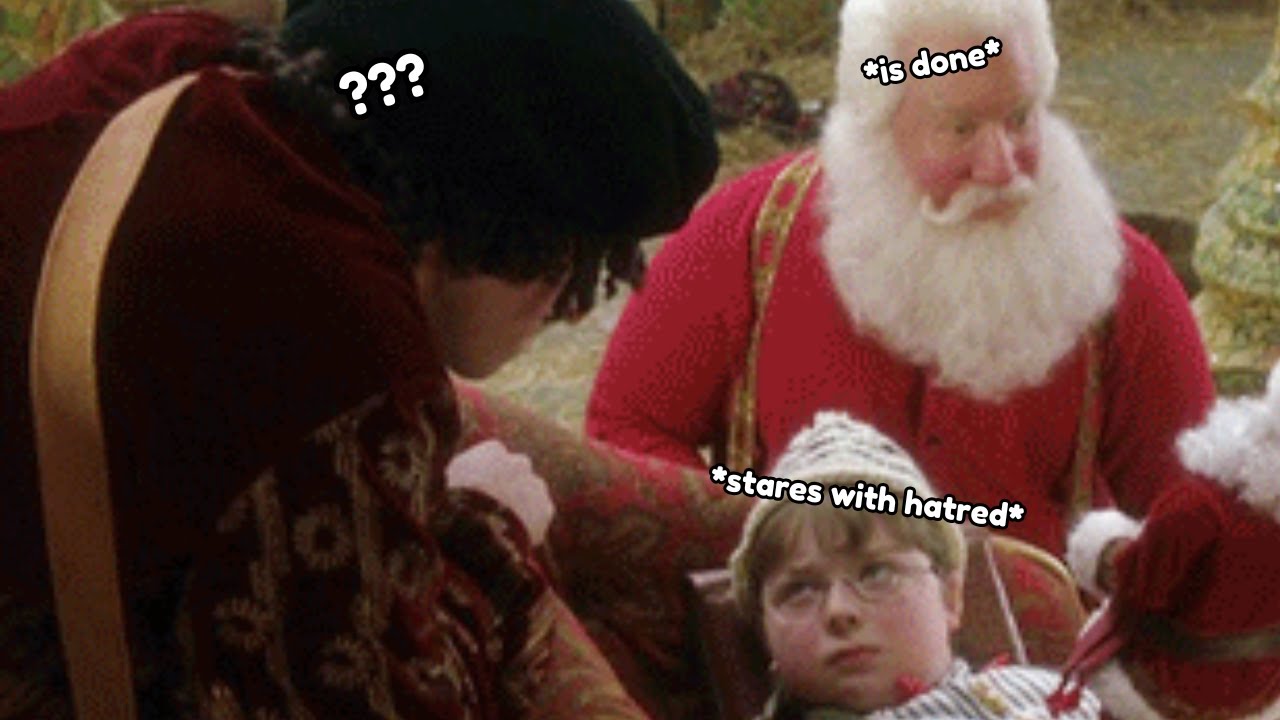 The Santa Clause 2 but it's just Curtis hating Bernard for 2 minutes and 26 seconds 🎄