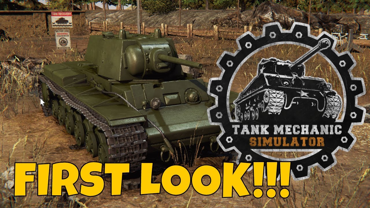 Tank Mechanic Simulator - New Release FIRST LOOK!