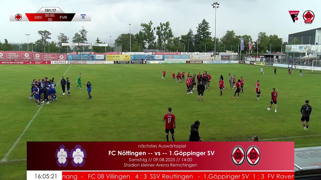 1. Göppinger SV 1 : 3  FV Ravensburg