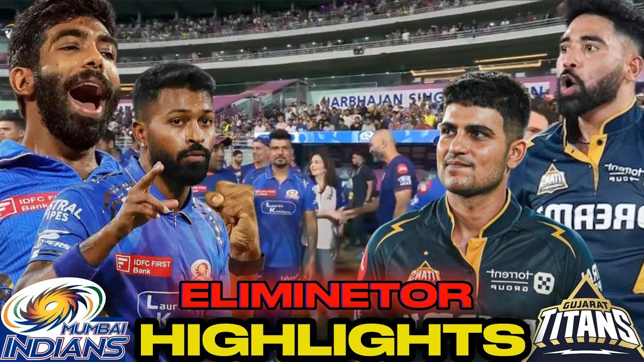 MI vs GT Eliminator Highlights 2025 | IPL 2025 Match Highlights | Mumbai vs Gujarat Full Match