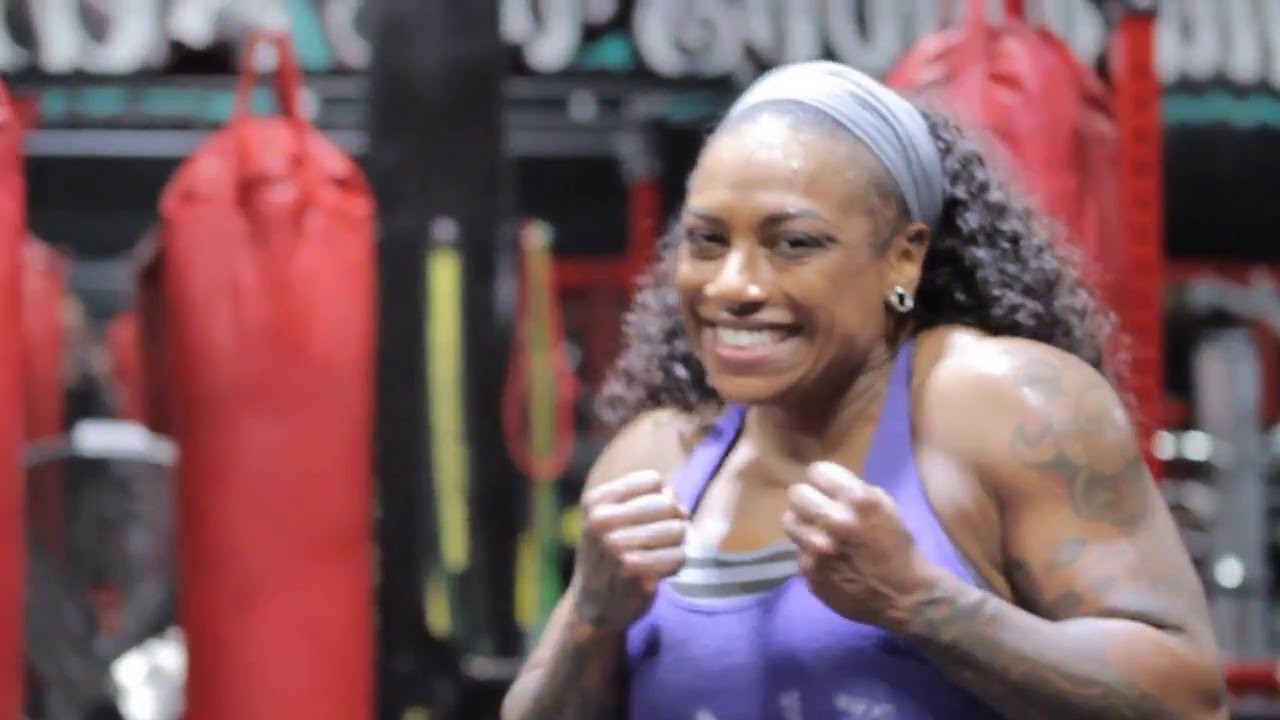 FIRST TRAINING SESSION BACK AT THE GYM-IFBB PRO TWANA BARNETT FERGUSON
