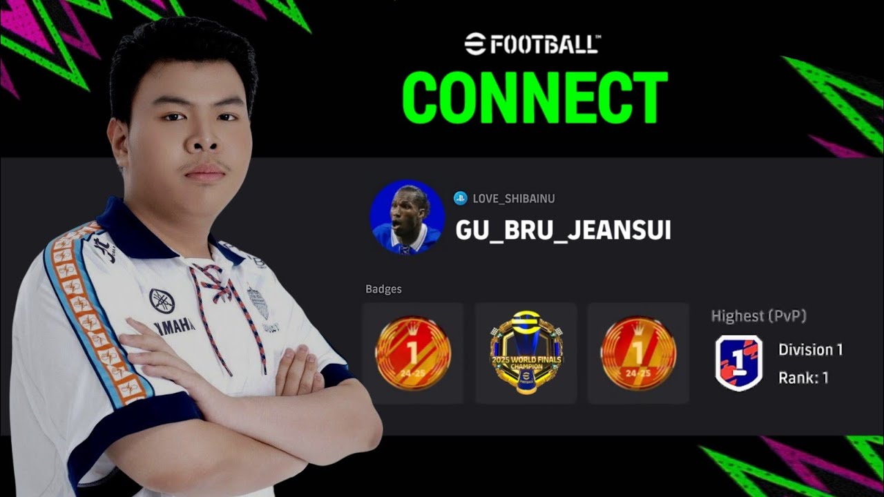PERTANDINGAN TERBERAT MELAWAN JEANSUI (JUARA DUNIA) DI EFOOTBALL LEAGUE 2025 MUSIM TERAKHIR