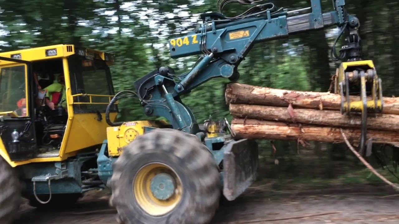 HSM 904 Z das Biest bei der Arbeit