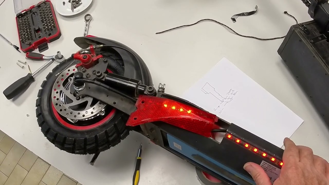 Kugo M4 remplacement du moteur Trottinette électrique