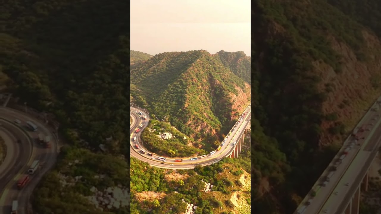 Salt Range Tourism Kalar Kahar Motorway Chakwal Drone View Pakistan