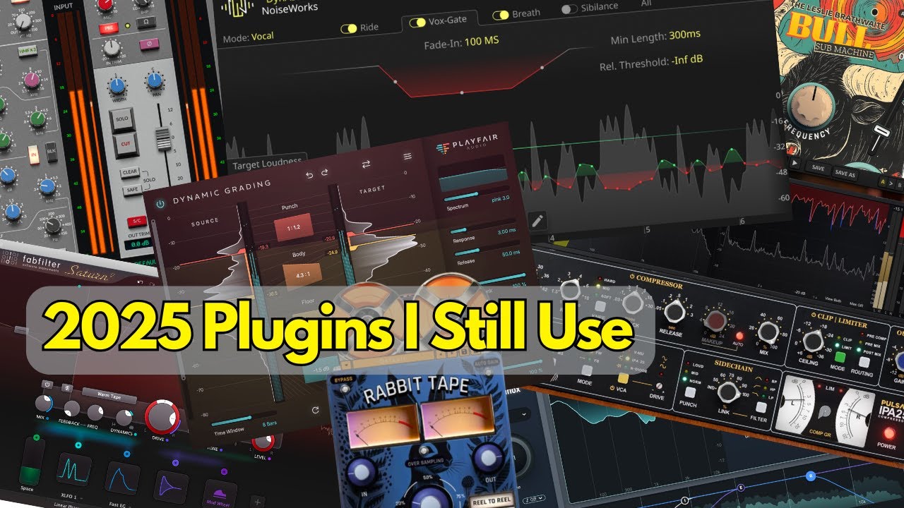The 2025 Plug-Ins I'm Still Using