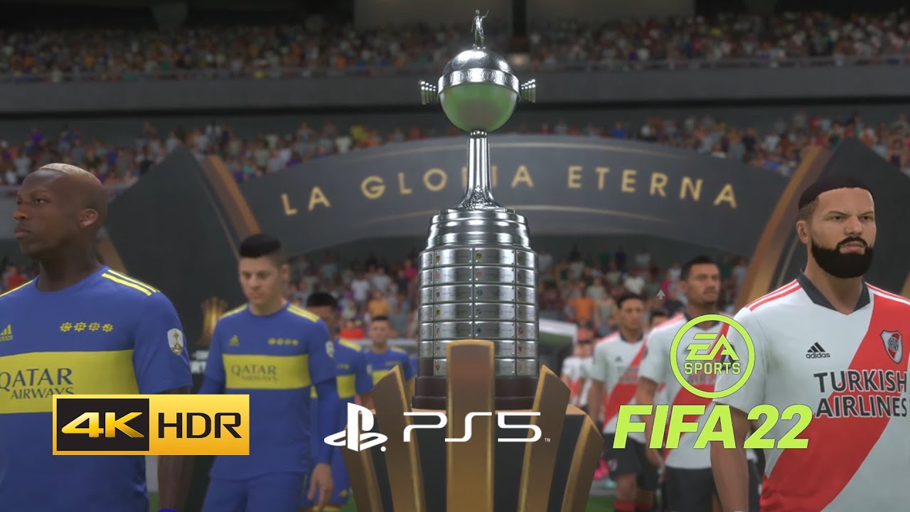 FIFA 22 PS5 - BOCA JUNIORS VS RIVER PLATE - *COPA LIBERTADORES FINAL* - 4K60FPS Next-Gen Gameplay