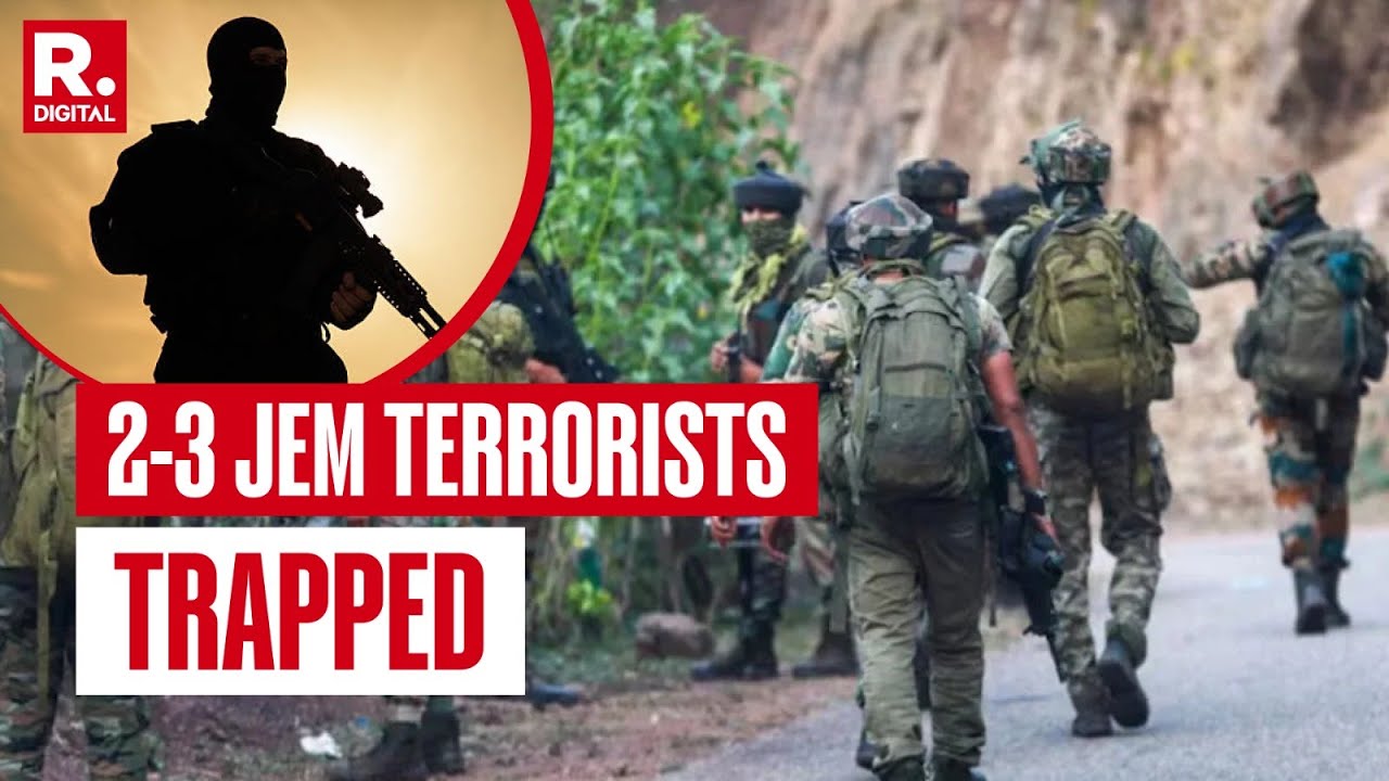 BREAKING: 2-3 JeM Terrorists Trapped In Kishtwar Area | J&K
