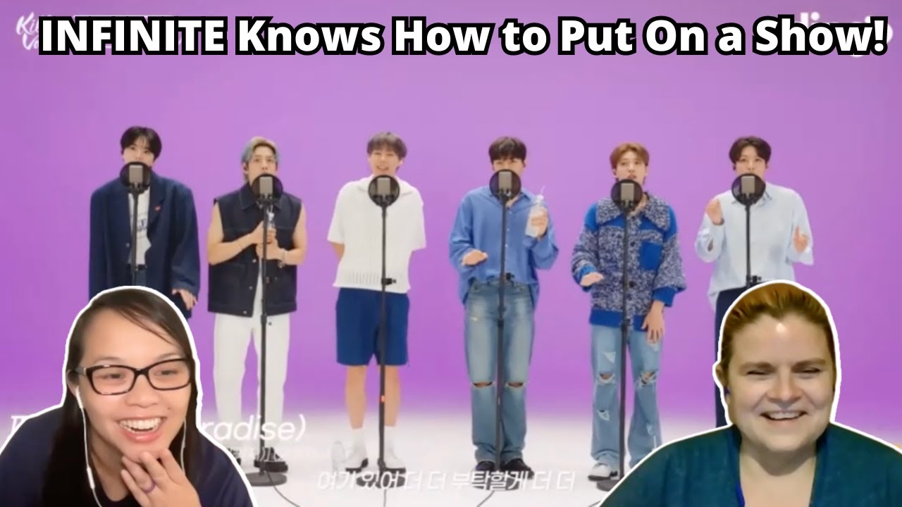 First time two women watching INFINITE Killing Voice! - New Emotions, Tell Me, Man In Love, etc.