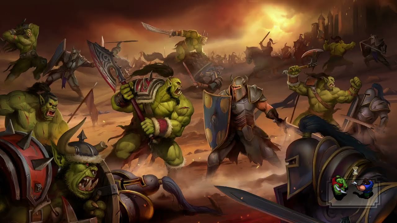 Warcraft 1 Remastered Human Campaign 5 The Forests of Elwynn