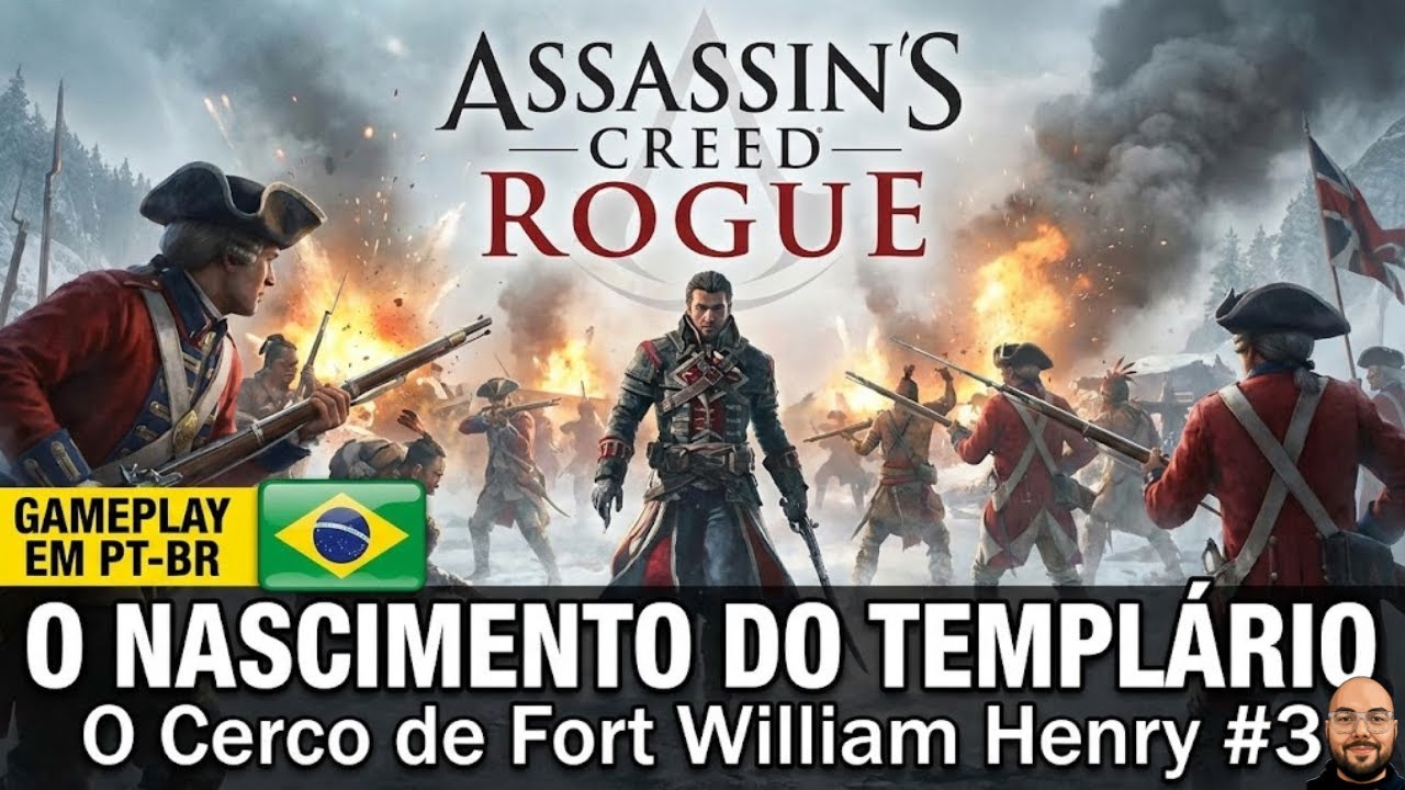 O NASCIMENTO DO TEMPLÁRIO. O Cerco de Fort William Henry - Assassin’s Creed Rogue – Pt.3