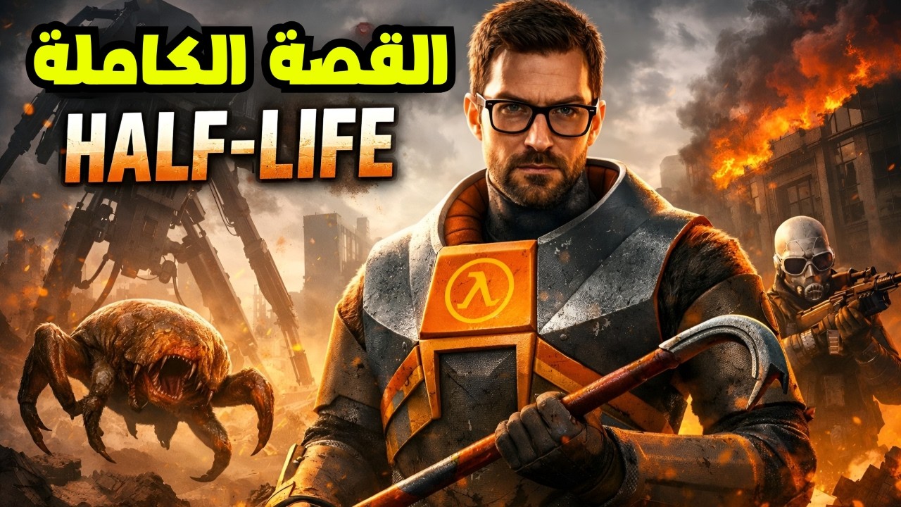 قصة لعبة Half Life كاملة