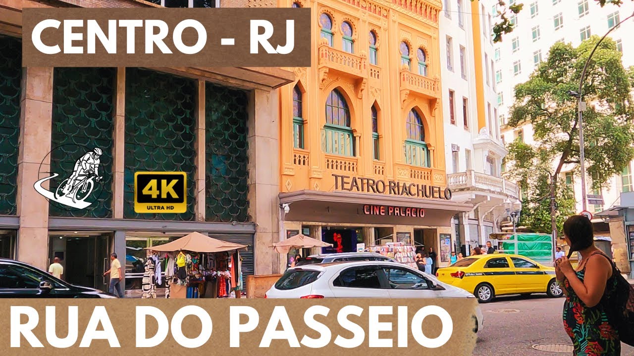 RUA DO PASSEIO: Arcos da Lapa at&eacute; Cinel&acirc;ndia | Andamos pela Av. Mem de S&aacute; e Passeio P&uacute;blico - RJ