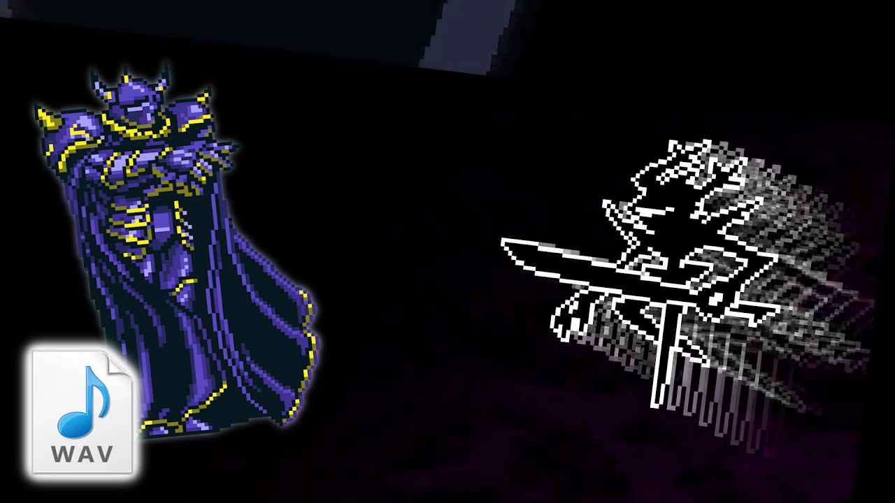 DELTARUNE - Fighting the Roaring Knight with Golbez's Theme (Final Fantasy IV)