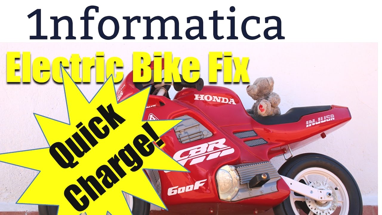 Injusa Battery Electric Bike Fix - Electronic Project