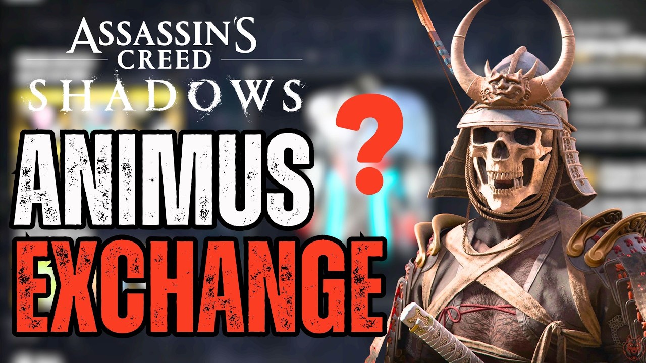 Reset wymiany Animusa 1 rok Assassin's Creed Shadows