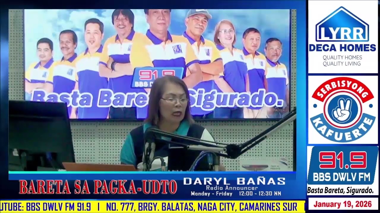 01 19 26 BARETA SA PAGKA UDTO   PAHERAN HERAN SANA