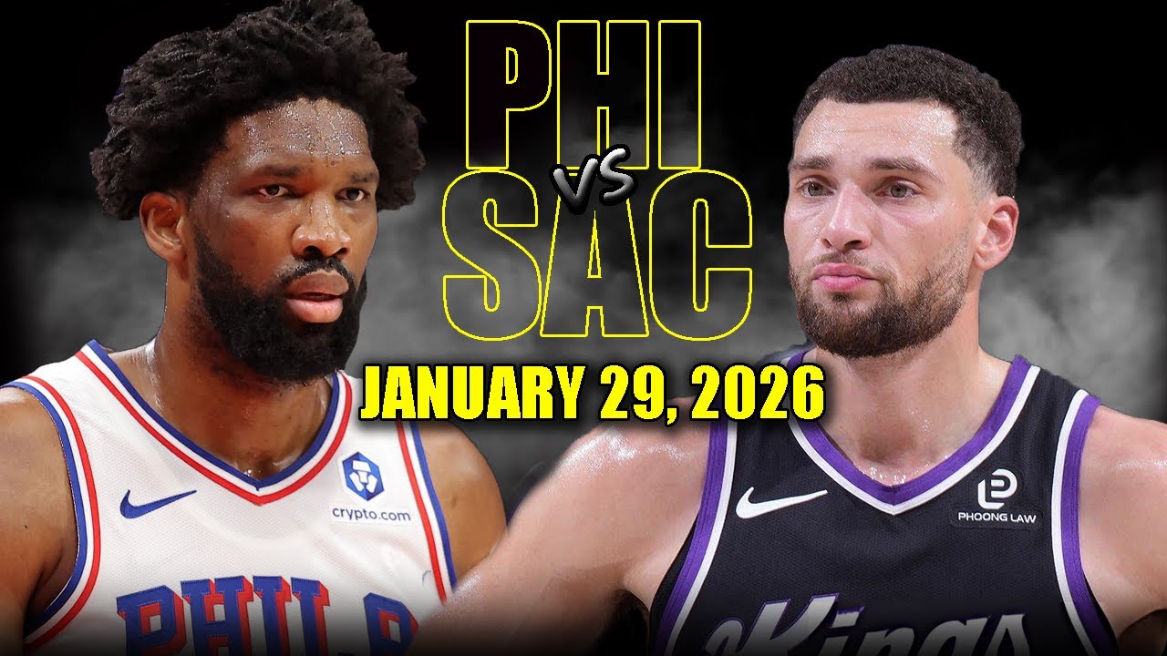 Philadelphia 76ers vs Sacramento Kings Full Game Highlights – January 29, 2026 | NBA Season