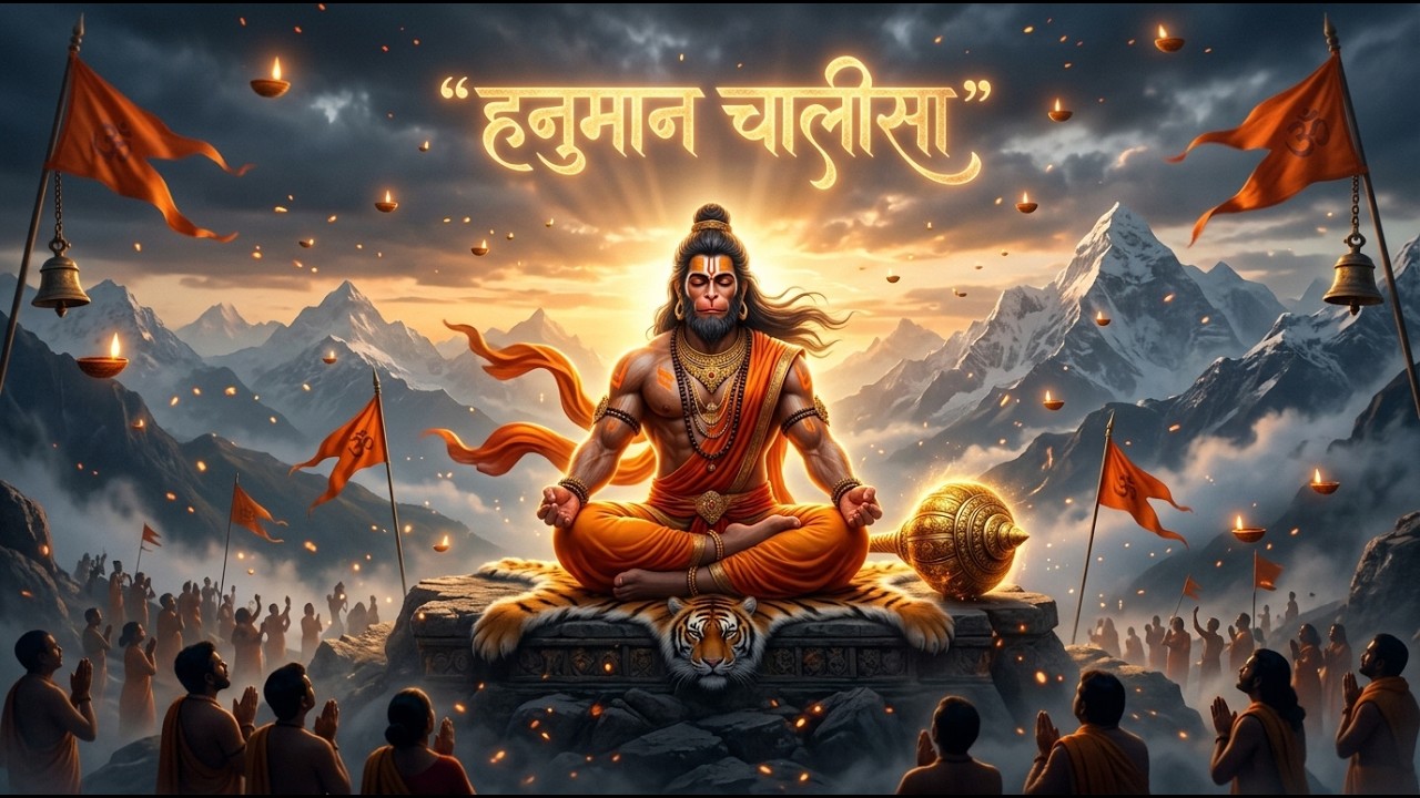 🚩 LIVE हनुमान चालीसा पाठ | Hanuman Chalisa Live | जय बजरंगबली | हनुमान भक्ति