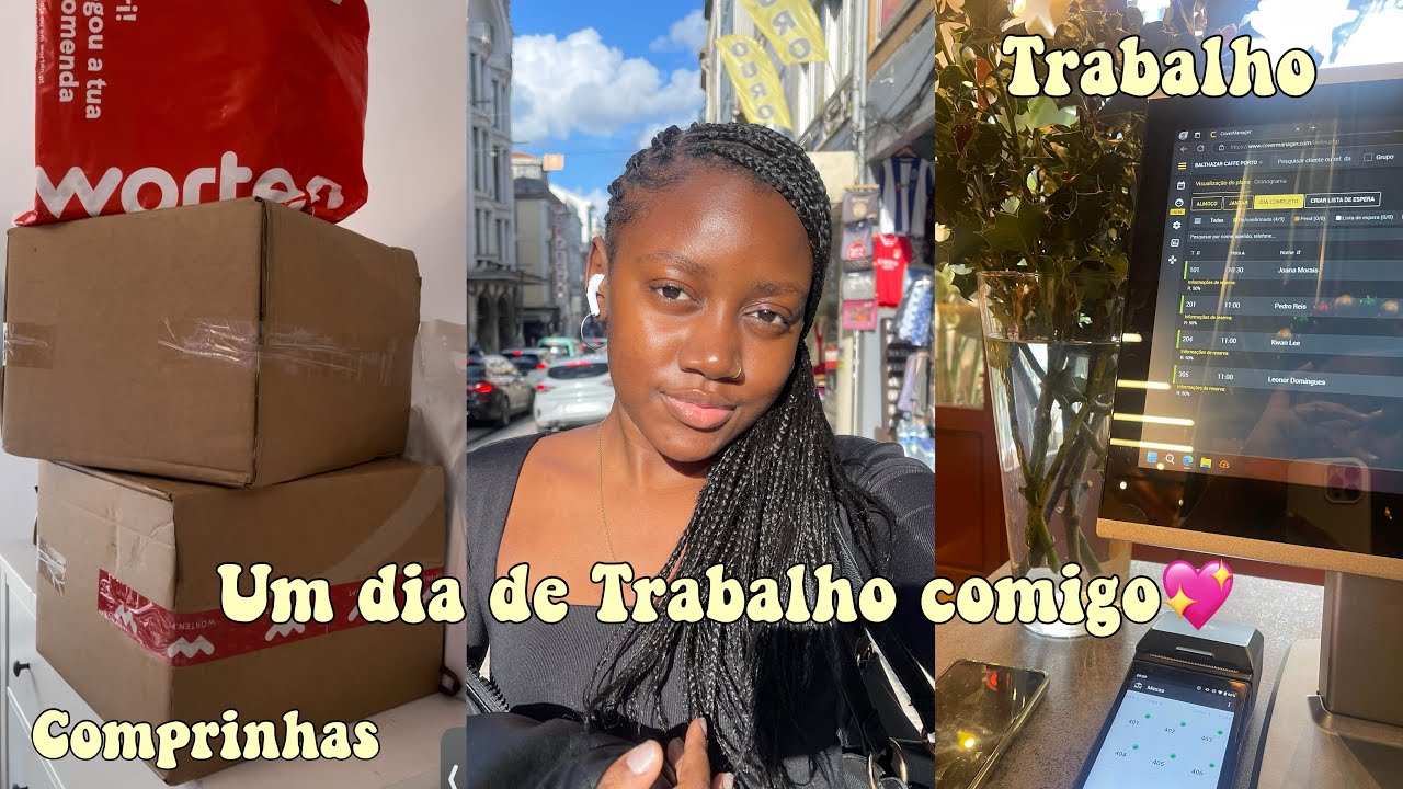 Vlog:Trabalhando como Hostess em Portugal🇵🇹🇪🇺Unboxing de Eletrodomésticos da Worten + Organização💖