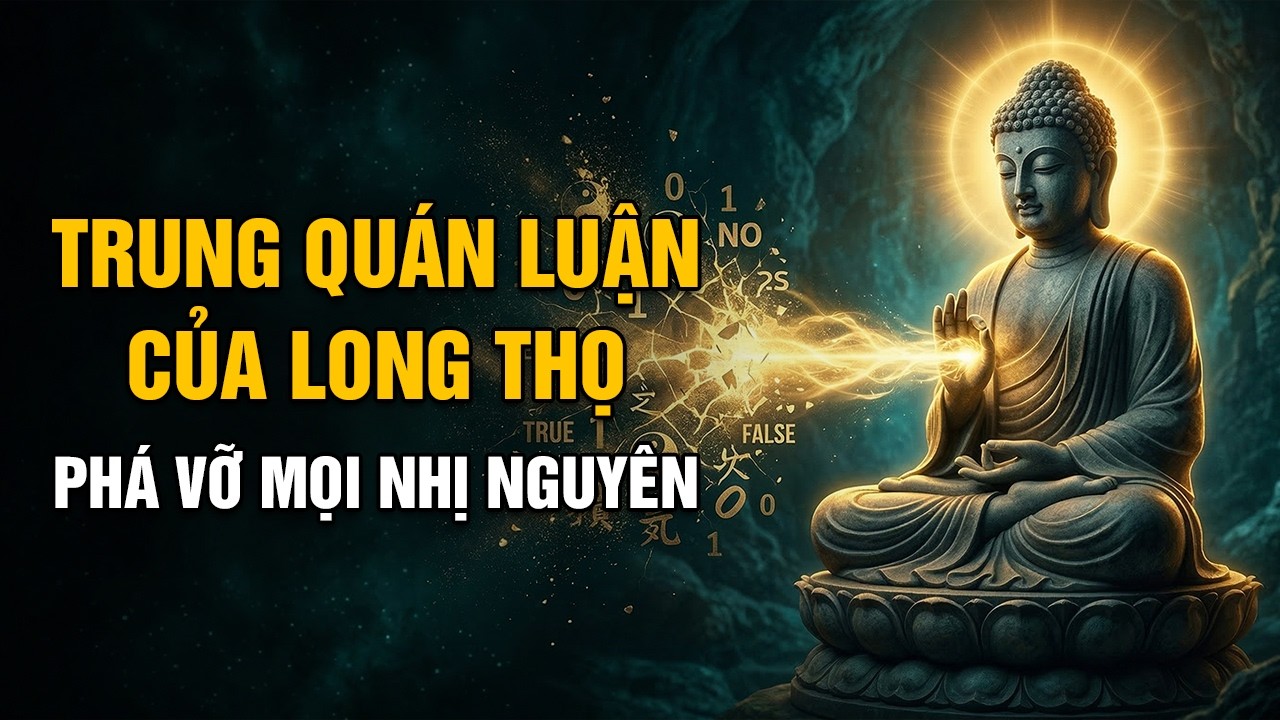 TRUNG QUÁN LUẬN của Long Thọ: Triết học Phật giáo ĐẬP TAN mọi Nhị Nguyên | Tâm Pháp Giới