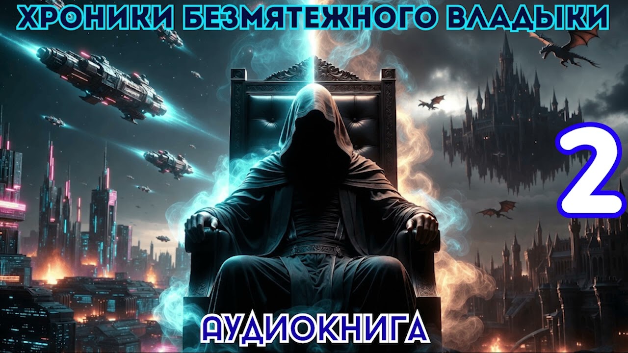 Полная Аудиокнига - 2 | Хроники Безмятежного Владыки | Игры смертных и тени богов | Фэнтези
