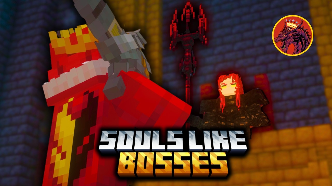 Minecraft: Epic Fight Mod | Souls Like Bosses NEW BOSS!