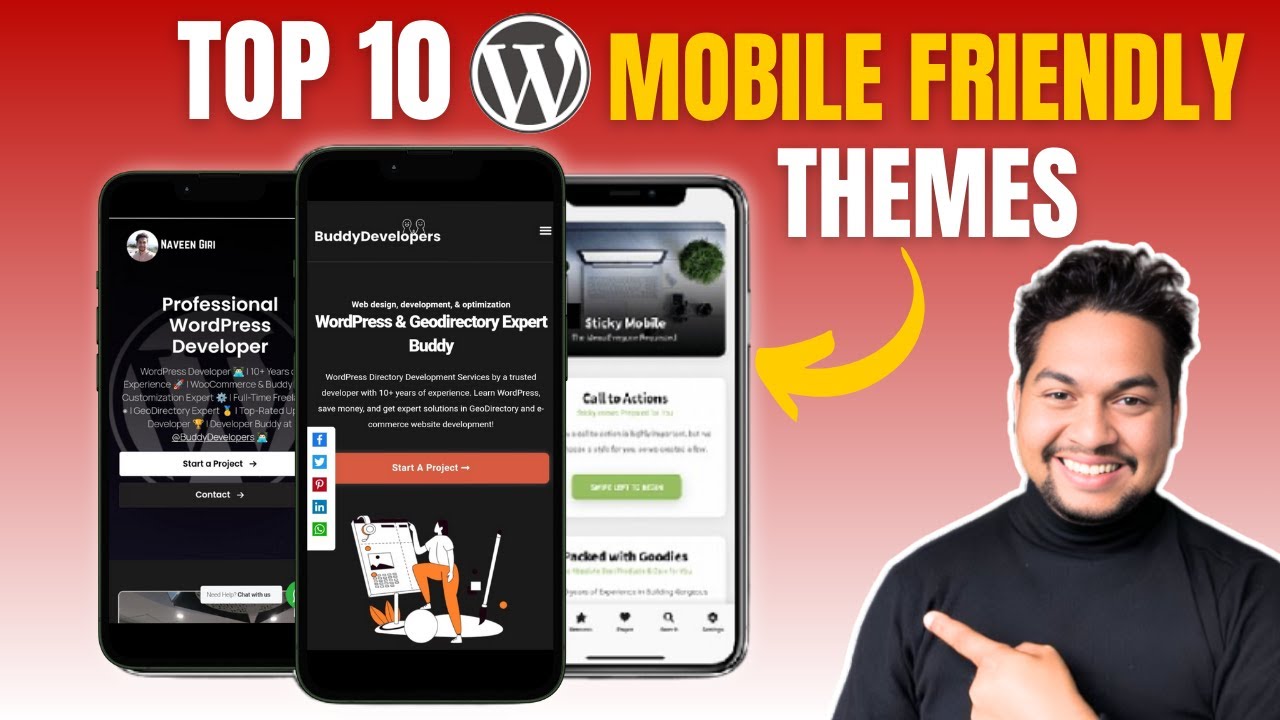 10 лучших тем WordPress для мобильных устройств