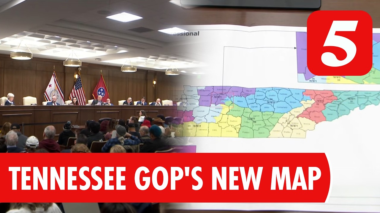 Tennessee Republicans advance controversial redistricting map