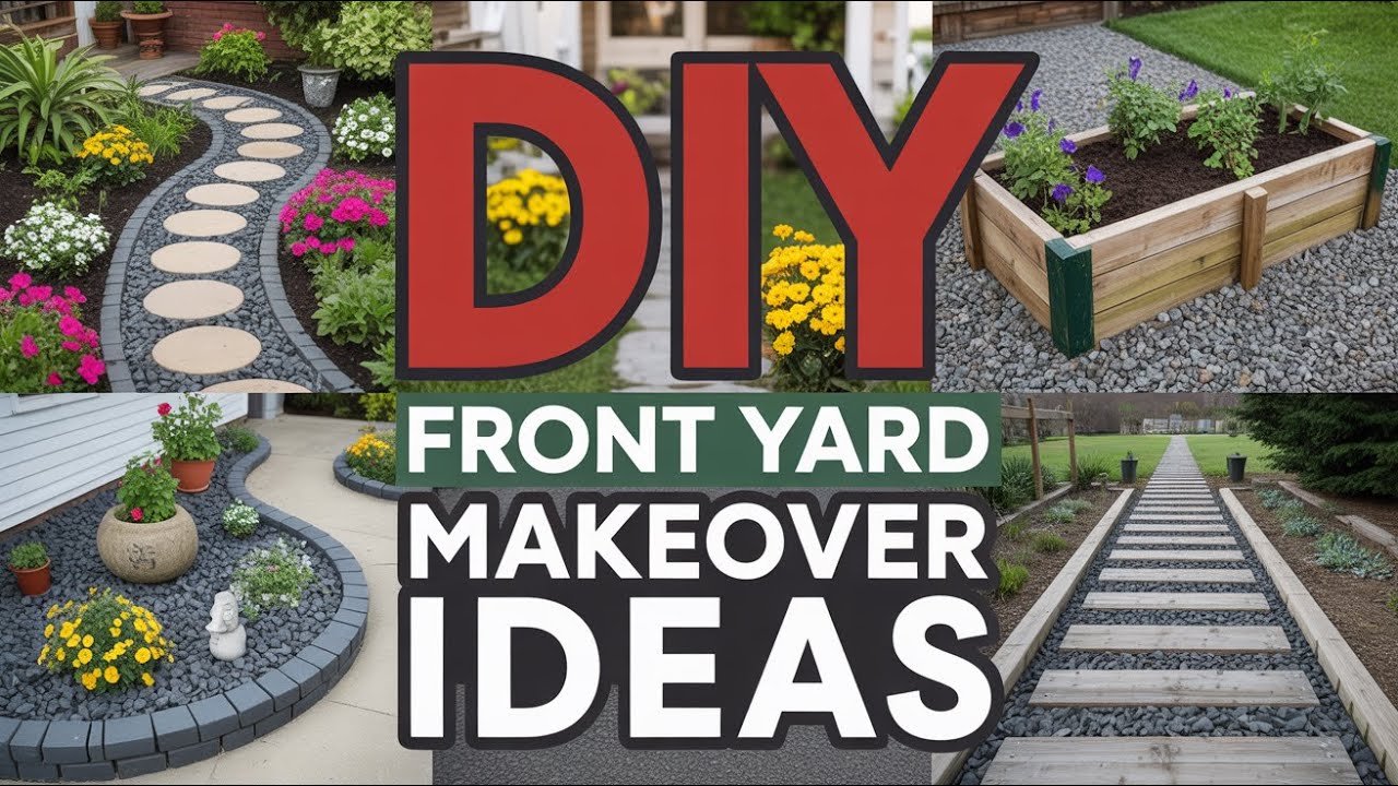 The Ultimate Guide to GENIUS DIY Front Yard MAKEOVER Ideas