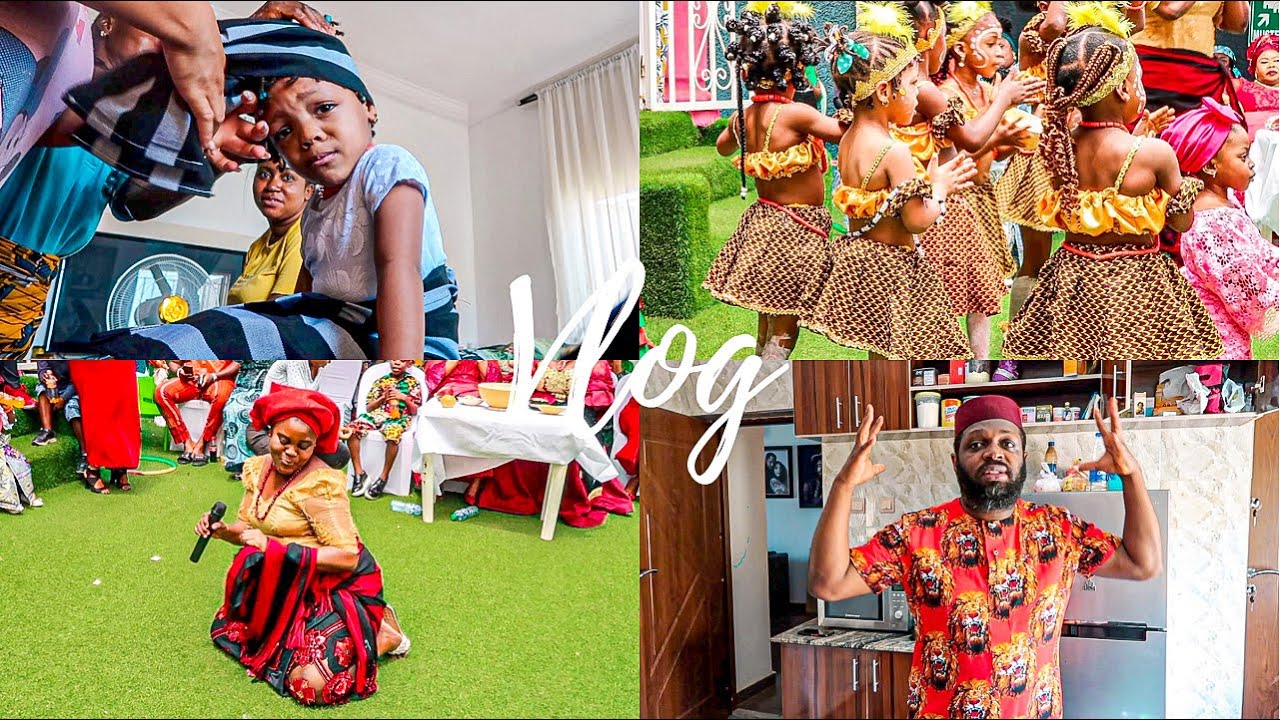 We had a COLORFUL NIGERIAN CULTURAL DAY for our kids in school and it was amazing!! | VLOG