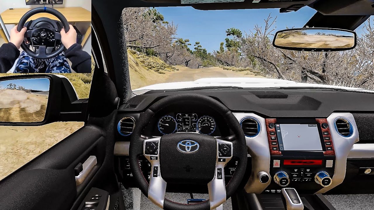 2020 Toyota Tundra - BeamNG Drive | OFF-ROAD [Steering Wheel Gameplay]