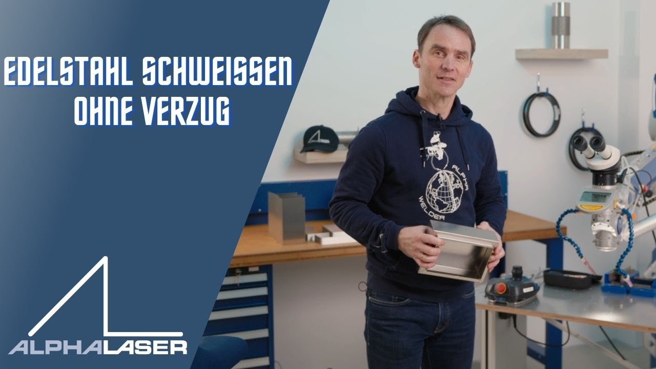 Edelstahl ohne Verzug schweißen! - ALPHA WELDER