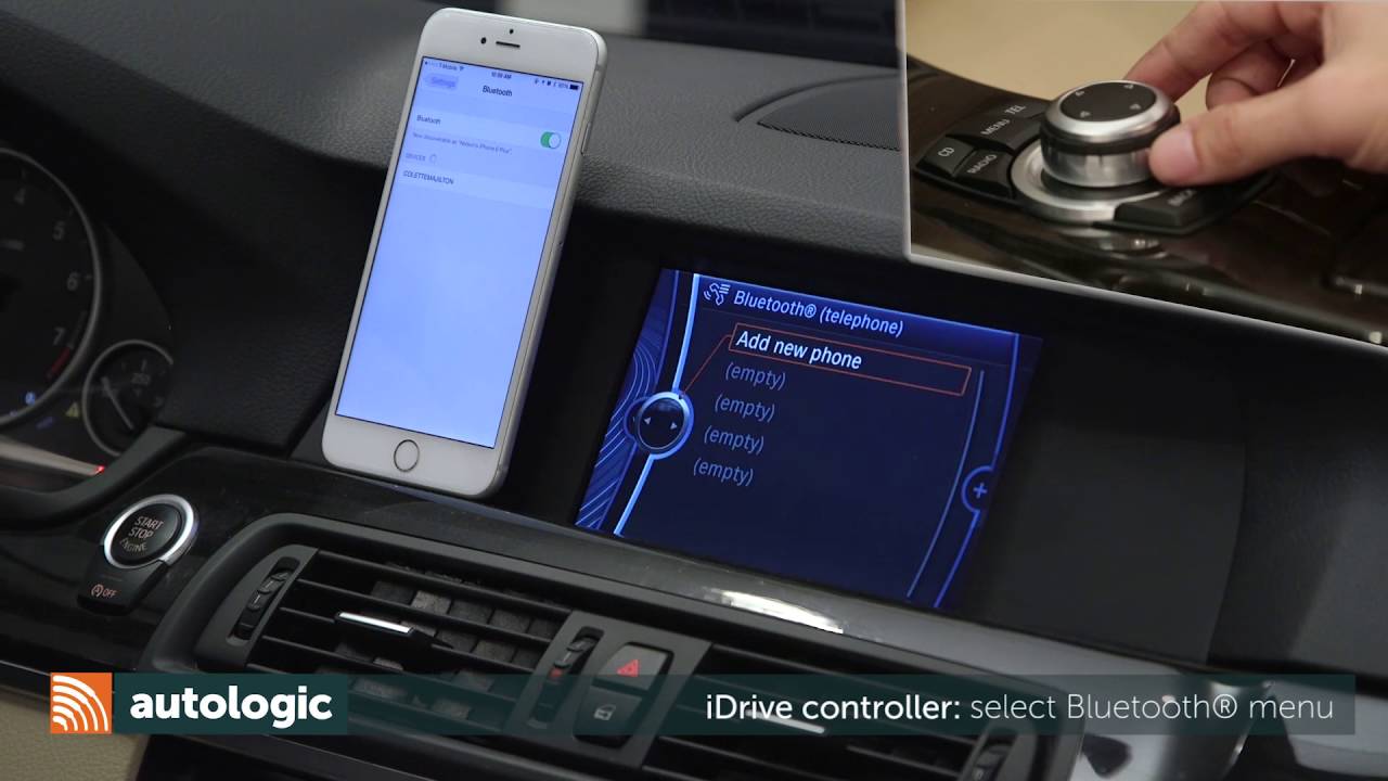 Easiest Way to pair a Phone to BMW F10 models