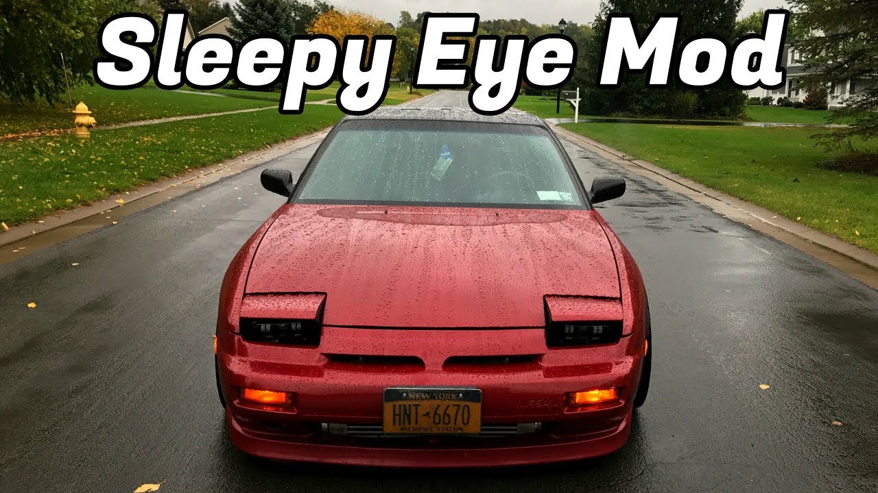 How To: FREE 240SX SLEEPY EYE MOD