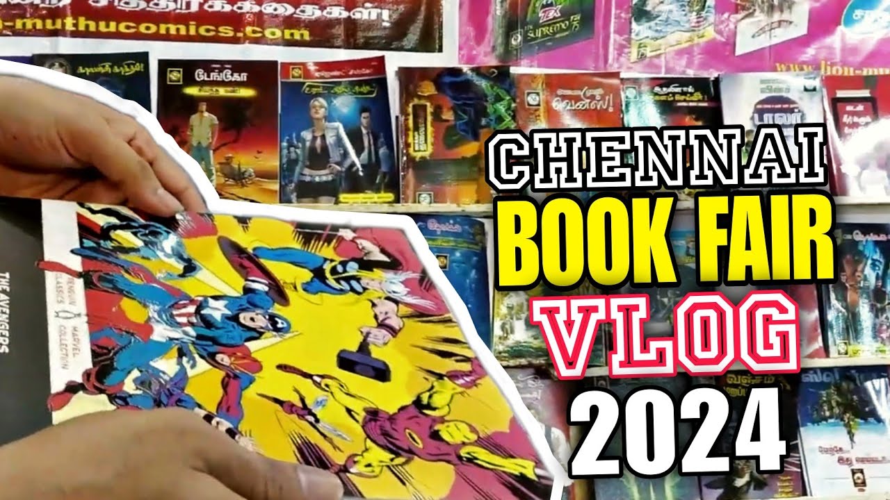 அடேங்கப்பா!! | Comics Vlog | Chennai Book fair 2024 | தமிழ்