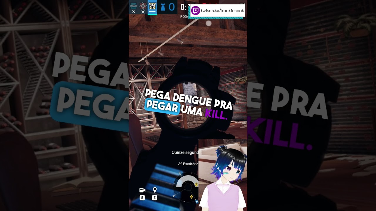 PERNILONGO PICOU MINHA M&Atilde;O #shorts #vtuber #kookieseok
