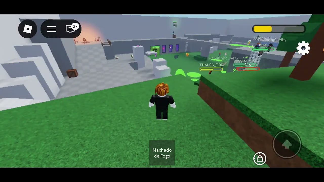 Jogando o jogo zumbi