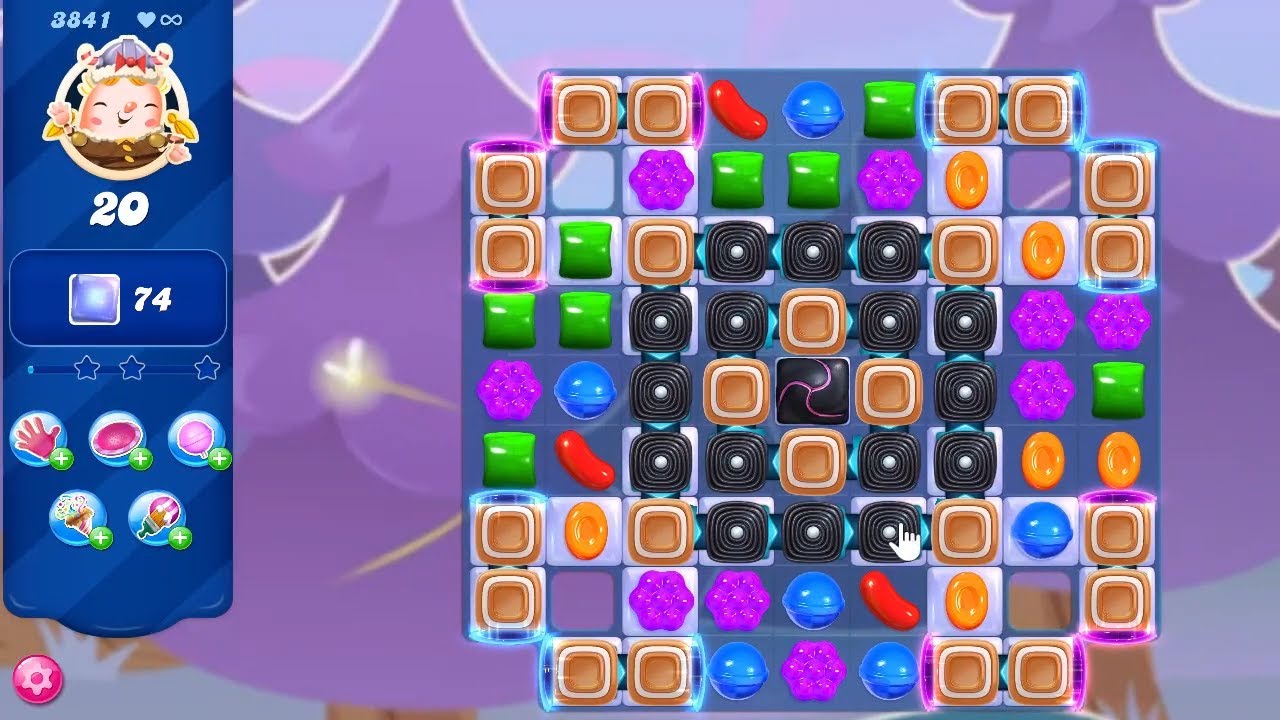 Candy Crush Saga LEVEL 3841 NO BOOSTERS (new version)🔄✅