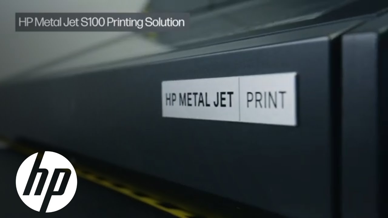 HP Metal Jet workflow - see what the process looks like with the HP Metal Jet S100 Printing Solution