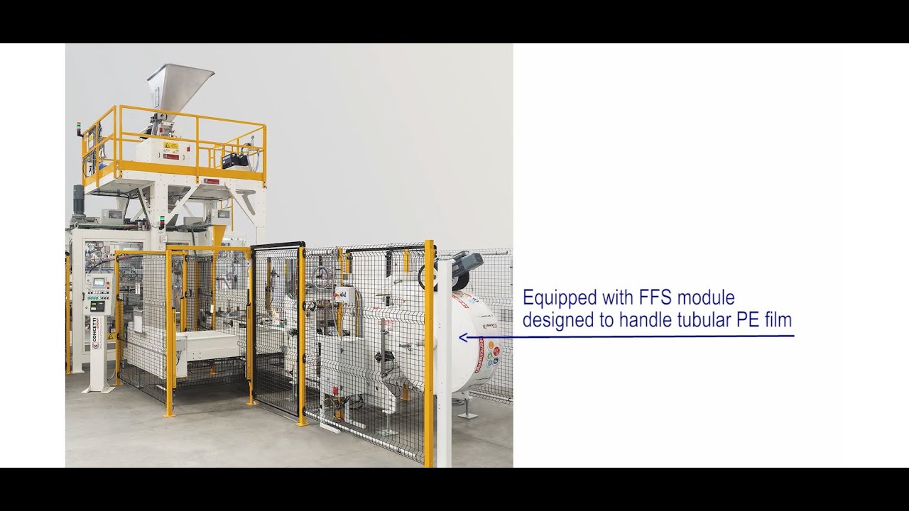 IGF 600 | Automatic Bagging Machine for wooden pellets by Concetti SpA