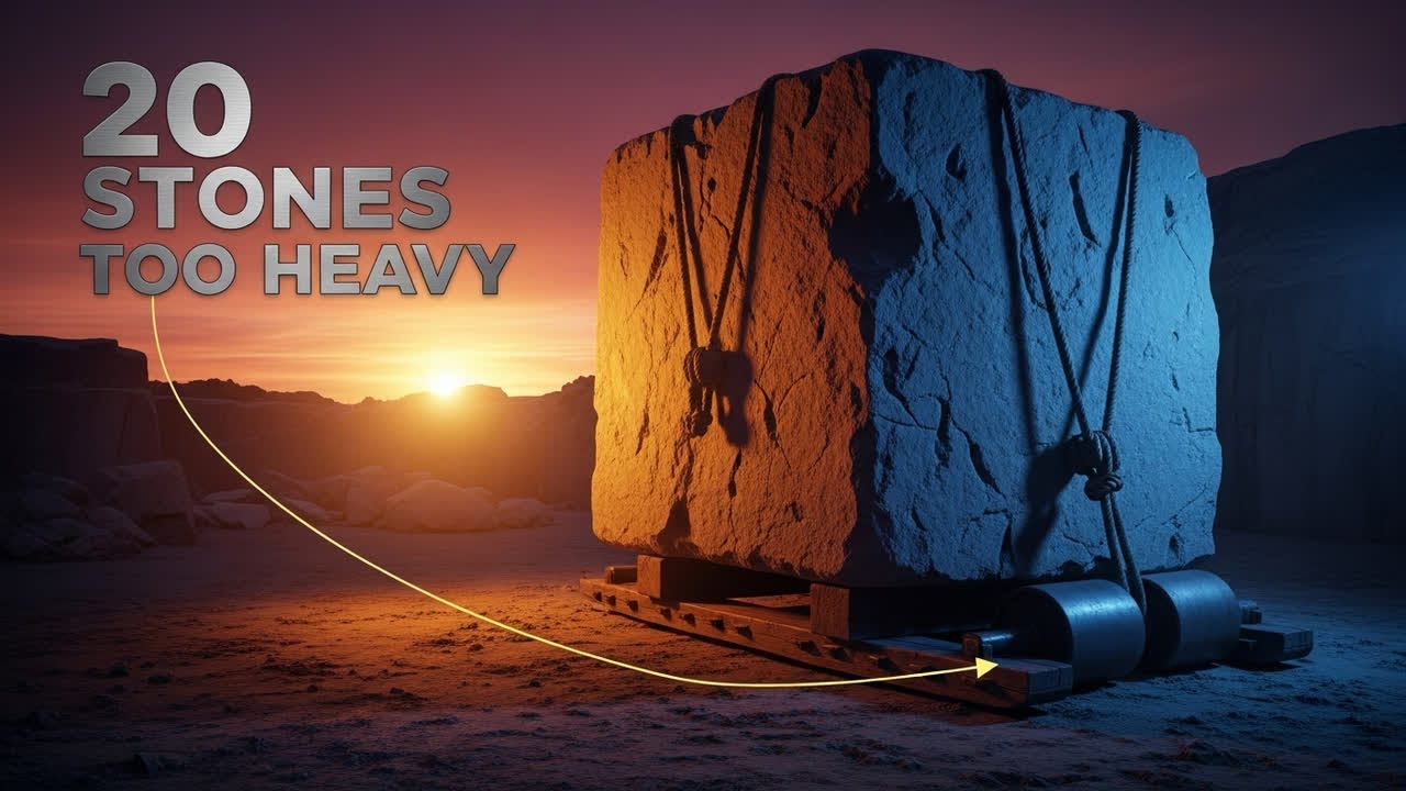 The REAL Reason Ancient Stones Were Too Heavy To Move