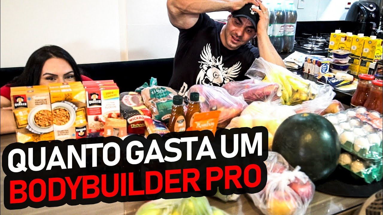QUANTO GASTA UM BODYBUILDER PRO - RAFA BRANDÃO - PROJETO 300LBS