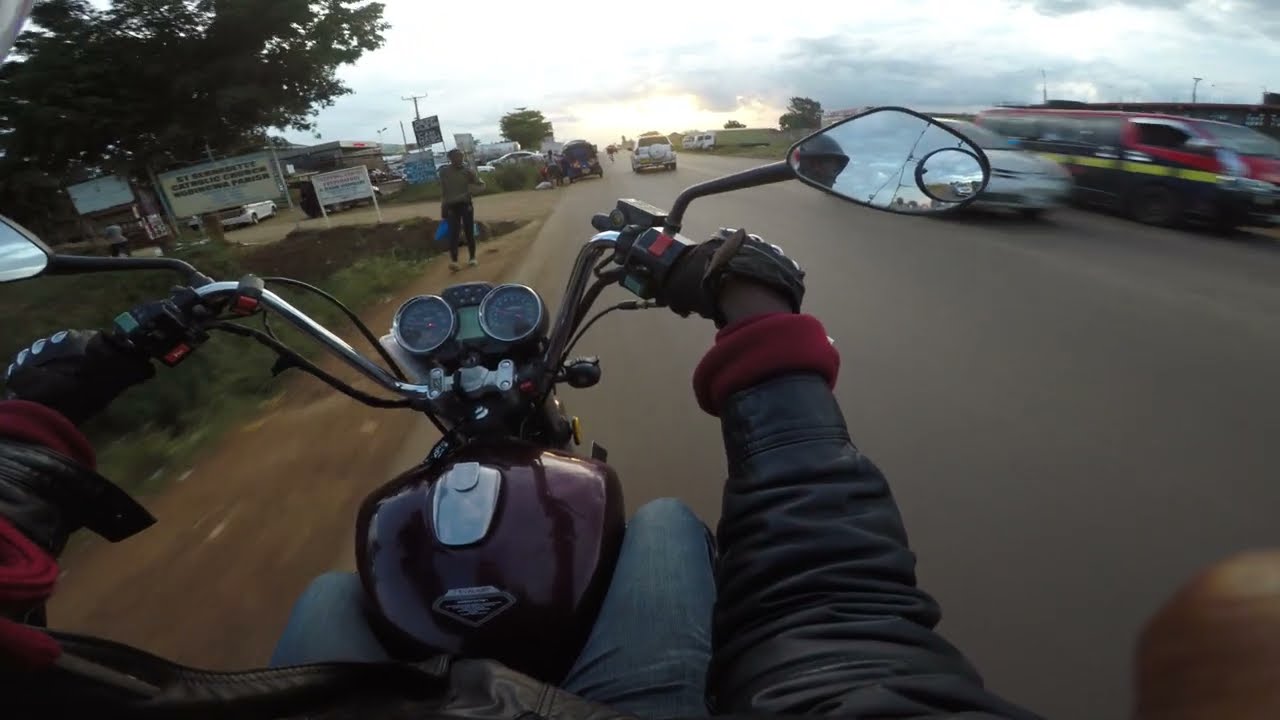 Epic Ride from BluePost Thika to Ngoingwa on My Evalast Kuga 150cc Bike | GoPro POV