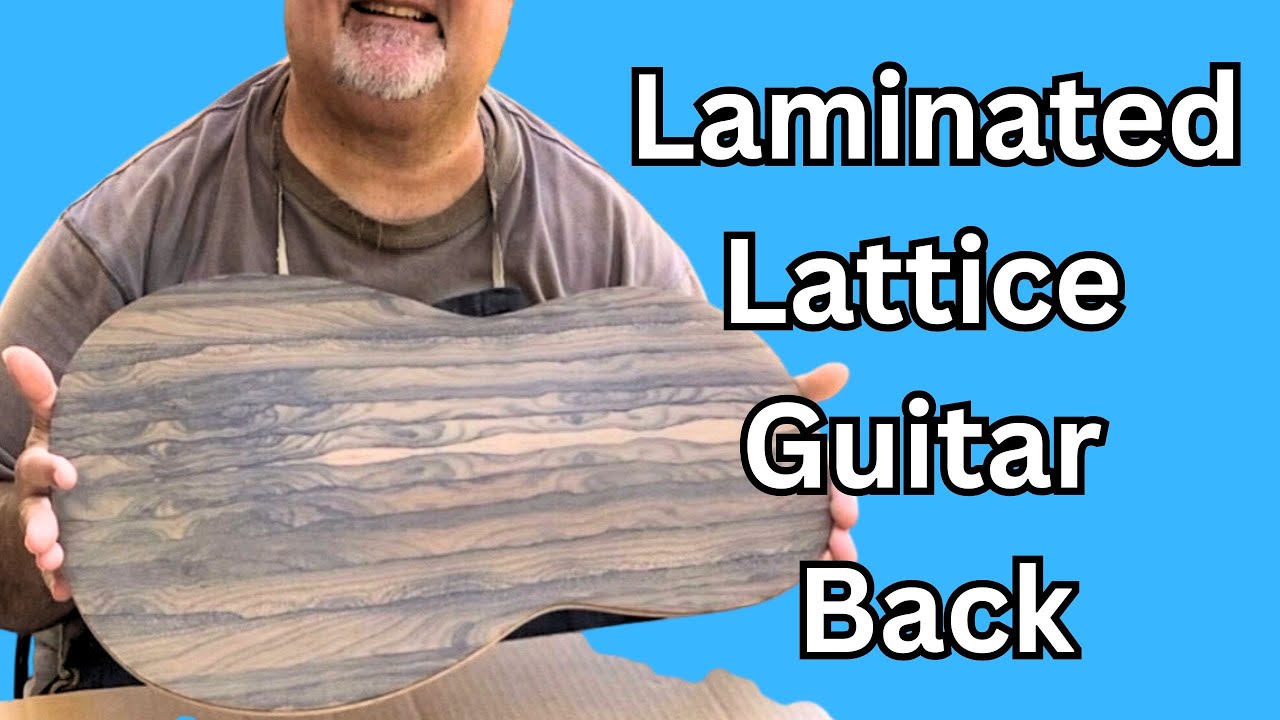 Lattice Guitar Back | David Schramm Luthier